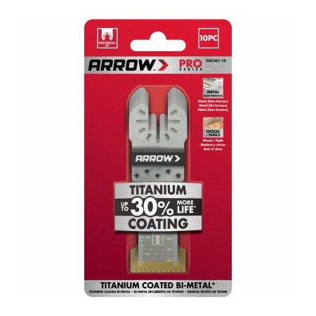 Arrow Fastener 10PC 114 Titan Blade, 10PK OSC201-10
